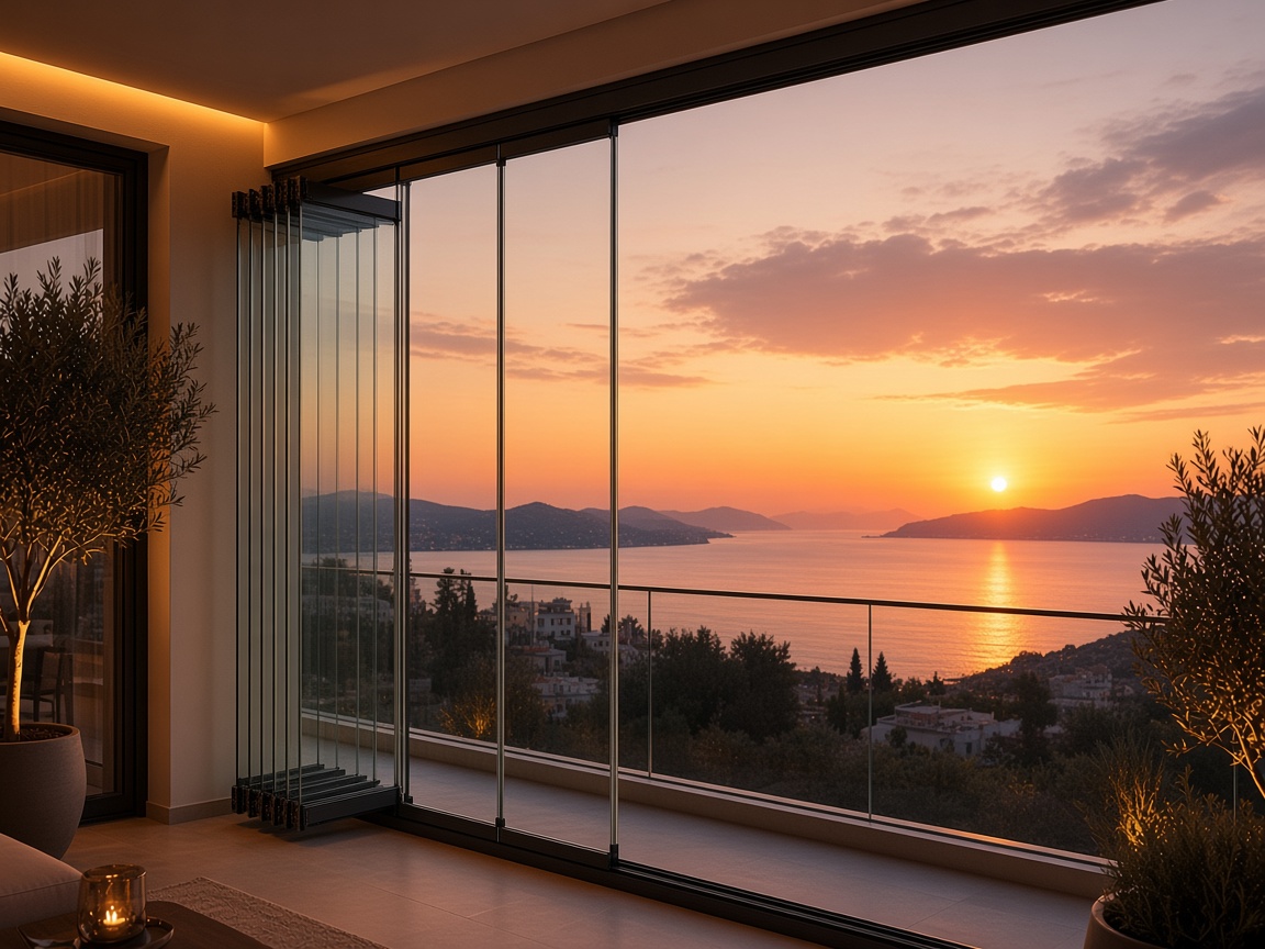 Temsili görsel, tamamlanmış müşteri projesi değildir: Cambalkon – Katlanır Cam Sistemleri